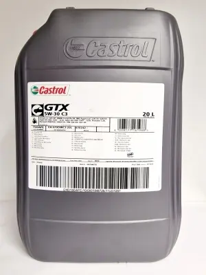 CASTROL GTX C3 (Longlife III-VW507-MB-BMW)   5W30 20L