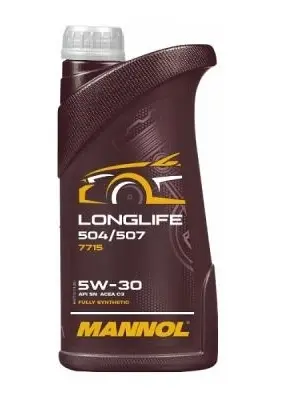 MANNOL 7715-1 Longlife III 504/507   5W30 1L