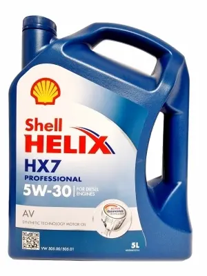 SHELL HELIX HX7 PROFESSIONAL AV (VW 505 01)   5W30 5L