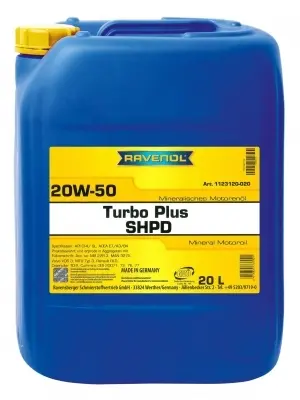 RAVENOL Turbo Plus SHPD SAE   20W50 20L