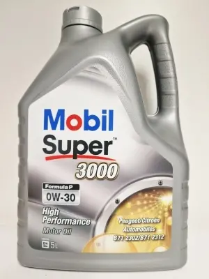 MOBIL SUPER 3000 FORMULA P (PSA B71 2302/2312)   0W30 5L