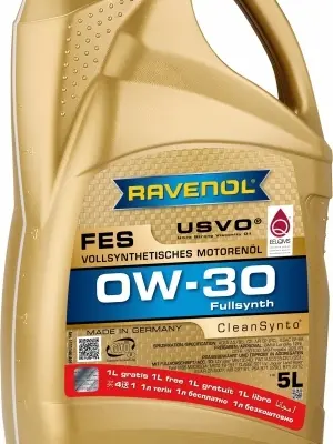 RAVENOL FES AKTION 4+1 /BMW LL-12 FE- DTFR 15D100- 229.61/   0W30 5L