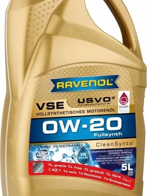 RAVENOL VSE  AKTION 4+1   0W20 5L