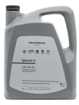 VOLKSWAGEN ORIGINAL SPECIAL G (VW 502 505 00)    5W40 5L