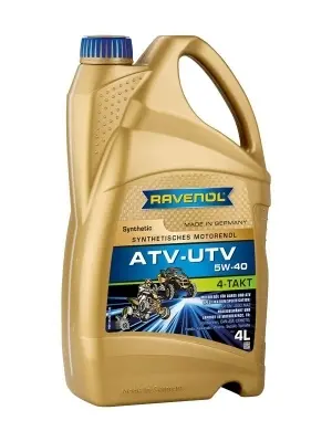 RAVENOL ATV-UTV /QUAD/ 4T SAE   5W40 4L