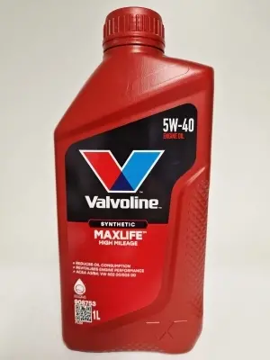 VALVOLINE MAXLIFE SYNTHETIC   5W40 1L