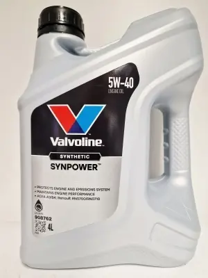 VALVOLINE SYNPOWER   5W40 4L