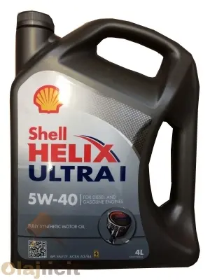 SHELL HELIX ULTRA  5W40 4L