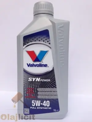 VALVOLINE SYNPOWER   5W40 1L